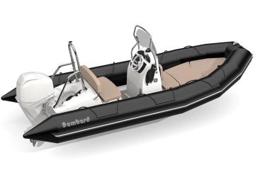 Bombard Sunrider 500 Strongan nafukovací člun černý / Pebble