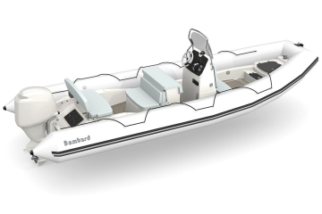 Bombard Sunrider 700 NEO nafukovací člun světle šedý / světle šedý