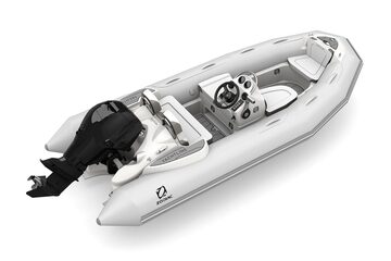 Zodiac Yachtline 400 DL Strongan nafukovací člun - světle šedý