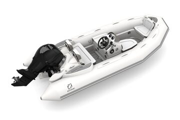Zodiac Yachtline 400 DL NEO nafukovací člun - světle šedý
