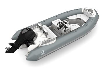 Zodiac Yachtline 440 DL Strongan nafukovací člun - šedý