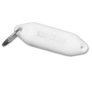 OCEAN Klíčenka fender - bílý