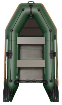 KOLIBRI KM-260 nafukovací člun s lamelovou podlahou - zelený