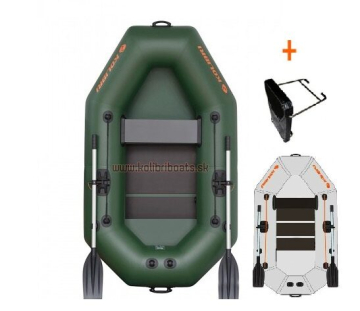 KOLIBRI K-220 T nafukovací člun s lamelovou podlahou + držák motoru