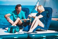 JOBE INFINITY SEASCOOTER podvodní skútr s taškou a šnorchlovací soupravou