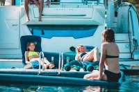 JOBE INFINITY SEASCOOTER podvodní skútr s taškou a šnorchlovací soupravou