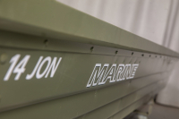 MARINE JON14 GREEN hliníková pramice - 4,30m, 75kg