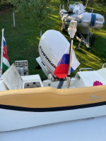 OLYMPIA 570 motorový člun s motorem EVINRUDE E90 - r.v.2012