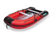 Gladiator Active C370 AL nafukovací člun s hliníkovou podlahou - červeno-černý