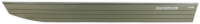 MARINE JON16 green hliníková pramice - 4,90m, 147kg