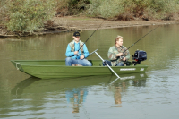 MARINE JON12 GREEN hliníková pramice - 3,70m, 37kg