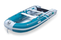 Gladiator Active C370 AL nafukovací člun s hliníkovou podlahou - bílo-zelený
