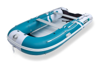 Gladiator Active C420 AL nafukovací člun s hliníkovou podlahou - bílo-zelený