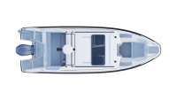 BUSTER MAGNUM CABIN 2024 motorový člun hliníkový 7,58 m + YAMAHA F225 XCB