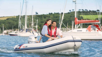 HONDA MARINE HonWave T38-IE3 nafukovací člun s vysokotlakým podlahou 3,8m