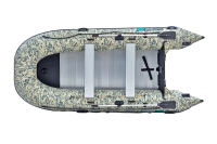 Gladiator CLASSIC B370 AL nafukovací člun s hliníkovou podlahou - camouflage
