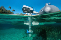 EPROPULSION SPIRIT 1.0 PLUS - dlouhá noha, ruční řízení, baterie (3 HP)