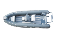 Gladiator Rib 540 AL nafukovací člun šedý s konzolou