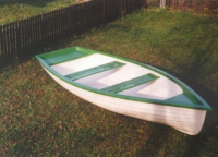 AQUA SYBB Rybářský člun HCS-04B s dvoma lavičkama - 390x140x55cm