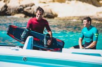 JOBE PERTH Pánský krátký neopren 3/2 mm červený