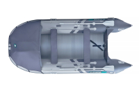 Gladiator Active C420 AL nafukovací člun s hliníkovou podlahou - šedo-šedý