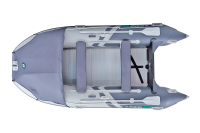 Gladiator Active C370 AL nafukovací člun s hliníkovou podlahou - šedo-šedý