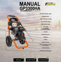 GASPPER GP3300HA - vysokotlaký čistič