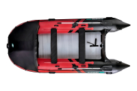 Gladiator Active C420 AL nafukovací člun s hliníkovou podlahou - červeno-černý