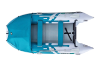Gladiator Active C370 AL nafukovací člun s hliníkovou podlahou - bílo-zelený