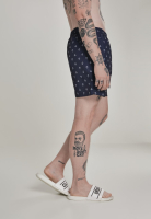 Plavky Urban Classics Pattern Anchor - navy