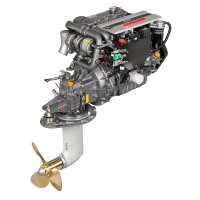 YANMAR 4JH57CR s převodovkou ZF30M - 57 PS