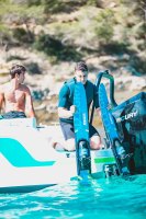 Jobe Allegre 67" Combo Waterskis Red - combo vodní lyže