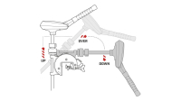 YAMAHA M26 elektromotor 50 lbs - variabilní rychlost, digitální maximizér, měřič baterie