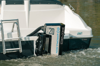 EPROPULSION X20 XL - elektromotor 20 kW/25 HP s extra dlouhou nohou na dálkové ovládání