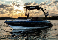 MONSTER TOWER Wakeboard věž MTK černý s bimini set
