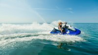 YAMAHA JetBlaster 2026 vodní skútr, modrý