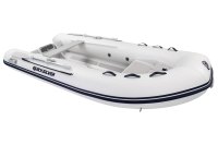 QUICKSILVER 350 ALU Rib s pevnou podlahou bílý