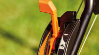 HONDA KOMFORT HRD 536K QX - benzínová sekačka 53cm, hliníkové šasi, profi motor GXV160, spojka nože, pojezd válcem