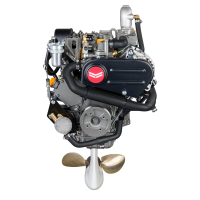 YANMAR 3YM30AE s převodovkou KM2P1 - 29PS