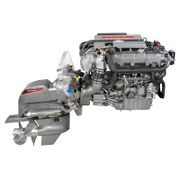 YANMAR 4LV230 s převodovkou KMH50A - 230 PS