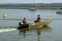 MARINE JON14 GREEN hliníková pramice - 4,30m, 75kg