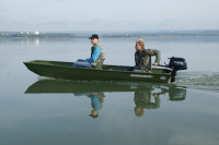 MARINE JON12 GREEN hliníková pramice - 3,70m, 37kg