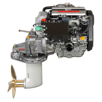 YANMAR 3JH40-C s motorem Saildrive SD 60 - 40 PS