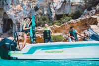 Jobe Allegre 67" Combo Waterskis Red - combo vodní lyže