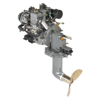 YANMAR 1GM10G s převodovkou KM2P1 - 9PS