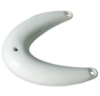 Čelní fender bílý 530 x 520 mm