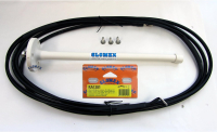 GLOMEX RA1281 Rádio anténa AM/FM pryžová - 30 cm