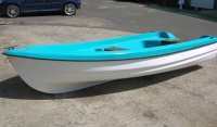 AQUA SYBB Pramica SWB-04 s dvojitým dnem zo sklolaminátu - 360x170x75cm