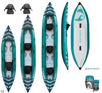 SPINERA HYBRIS 320 nafukovací kajak 320 x 90 cm - 1 místný