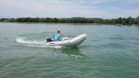 ALLROUNDMARIN DYNAMIC 350 - nafukovací člun šedý